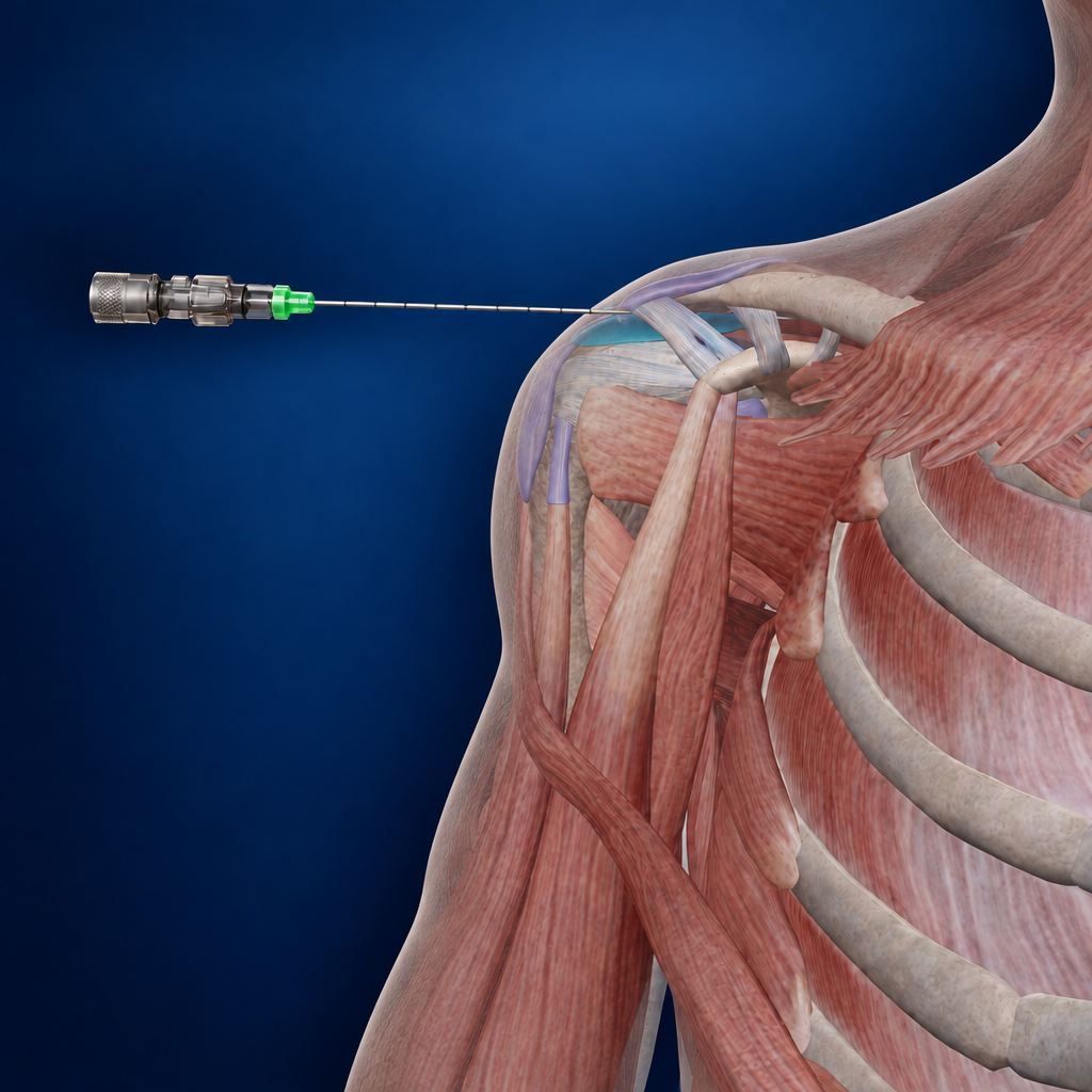 Shoulder Coracoid Injection